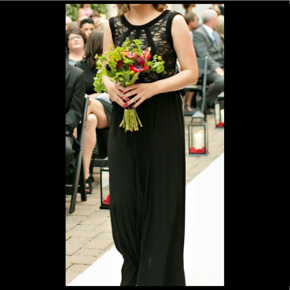 Black formal dress